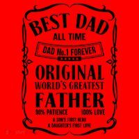 Best Dad All Time Dad No1 Dad Shirt Father's Day Santa Hat thumb 1