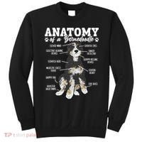 Bernedoodle Dog Anatomy Of A Bernedoodle Sweatshirt thumb 0