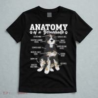 Bernedoodle Dog Anatomy Of A Bernedoodle T-Shirt thumb 5
