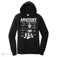 Bernedoodle Dog Anatomy Of A Bernedoodle Women's Hoodie thumb 0