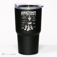 Bernedoodle Dog Anatomy Of A Bernedoodle Tumbler thumb 0
