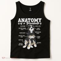 Bernedoodle Dog Anatomy Of A Bernedoodle Tank Top thumb 2