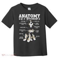 Bernedoodle Dog Anatomy Of A Bernedoodle Toddler T-Shirt thumb 0