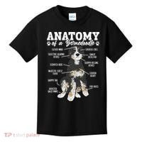 Bernedoodle Dog Anatomy Of A Bernedoodle Kids T-Shirt thumb 0