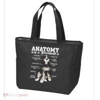Bernedoodle Dog Anatomy Of A Bernedoodle Tote Bag thumb 3