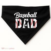 Baseball Dad Apparel Dad Baseball USA-Made Doggie Bandana thumb 0