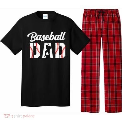 Baseball Dad Apparel Dad Baseball Pajama Set