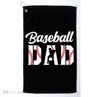 Baseball Dad Apparel Dad Baseball Golf Towel