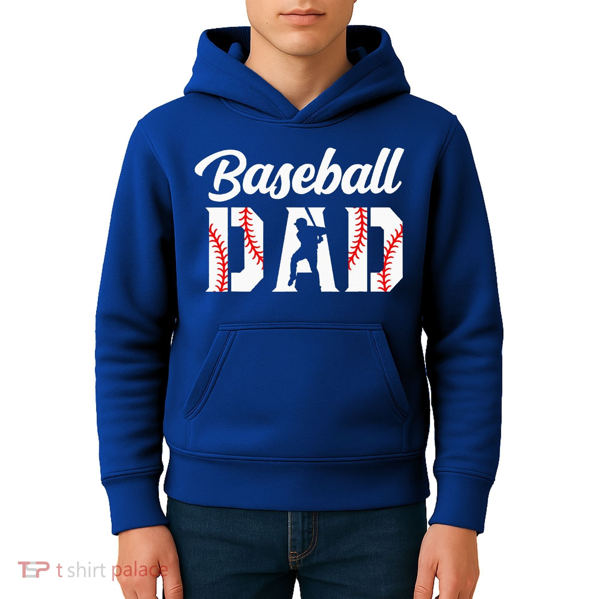 Baseball Dad Apparel Dad Baseball Kids Hoodie