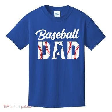 Baseball Dad Apparel Dad Baseball Kids T-Shirt