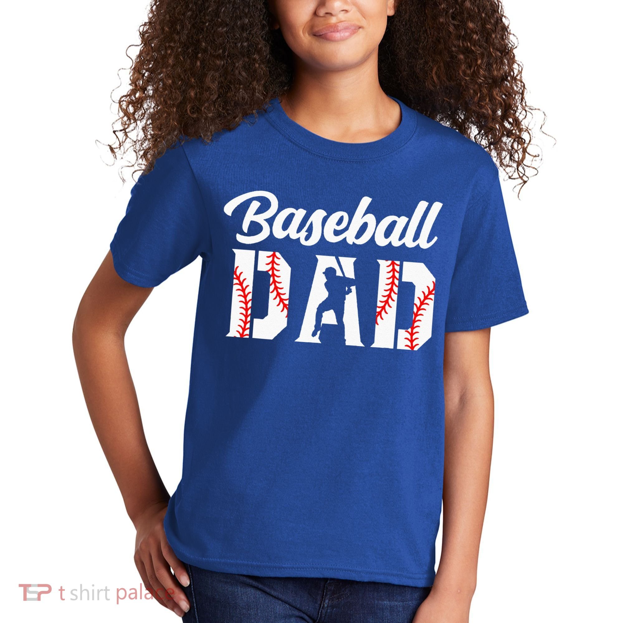 Baseball Dad Apparel Dad Baseball Kids T-Shirt