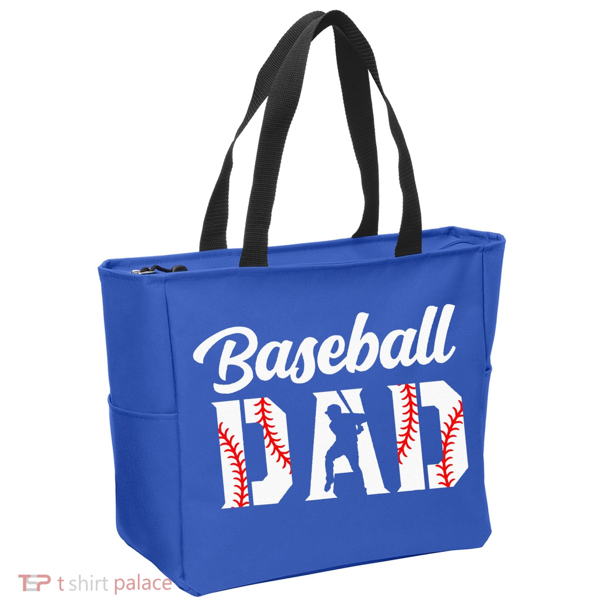 Baseball Dad Apparel Dad Baseball Tote Bag