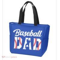 Baseball Dad Apparel Dad Baseball Tote Bag thumb 3
