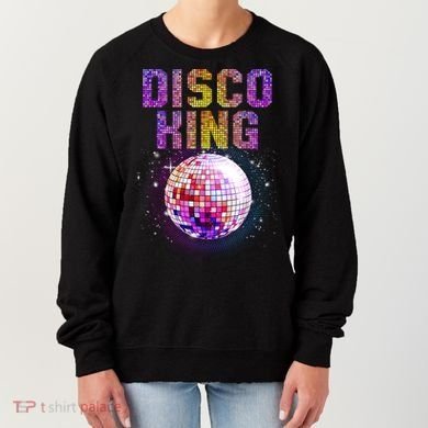 Best Disco Art Groovy Dance Music Disco Lover Women's Sweatshirt