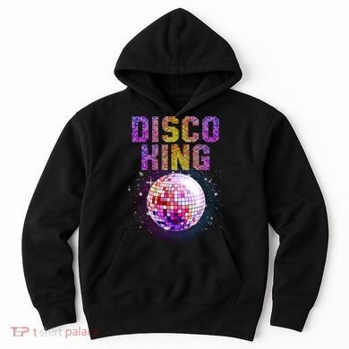 Best Disco Art Groovy Dance Music Disco Lover Hoodie