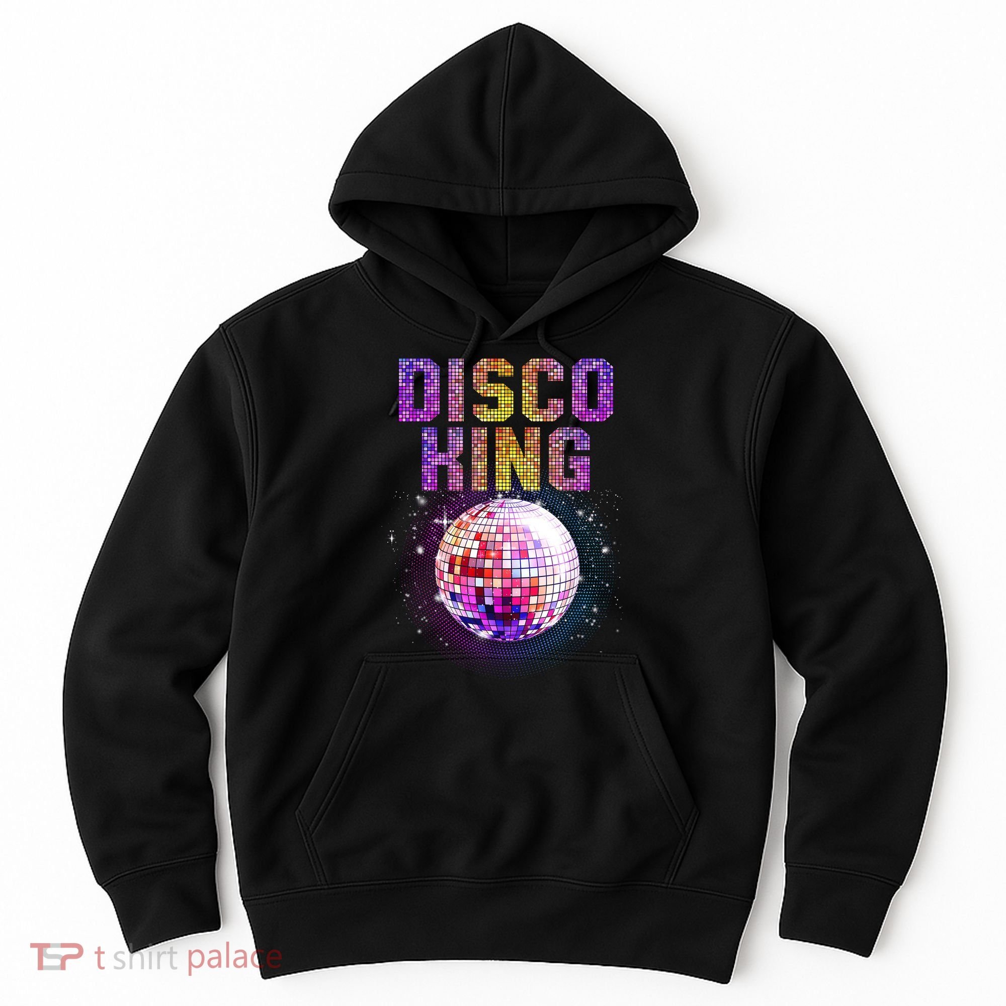 Best Disco Art Groovy Dance Music Disco Lover Hoodie