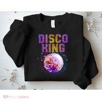 Best Disco Art Groovy Dance Music Disco Lover Sweatshirt thumb 2