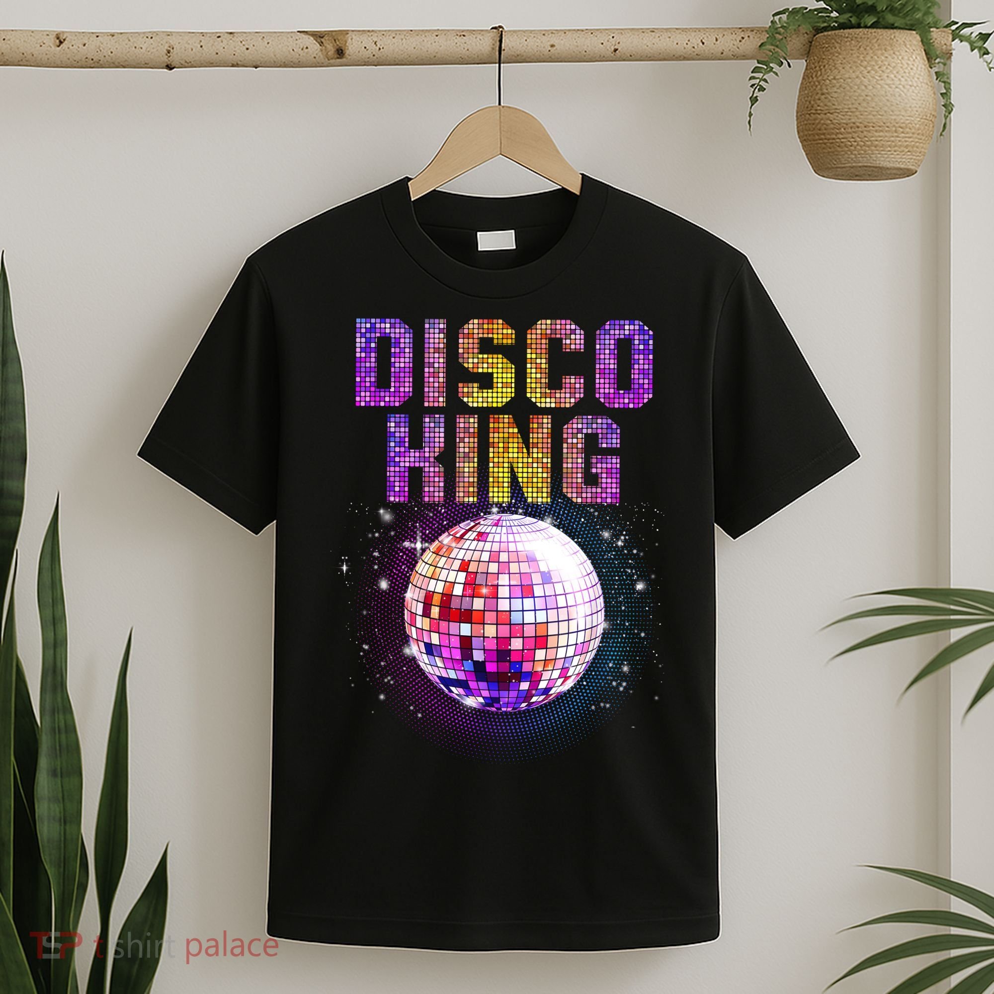 Best Disco Art Groovy Dance Music Disco Lover T-Shirt