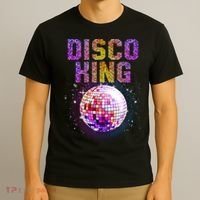 Best Disco Art Groovy Dance Music Disco Lover T-Shirt thumb 3