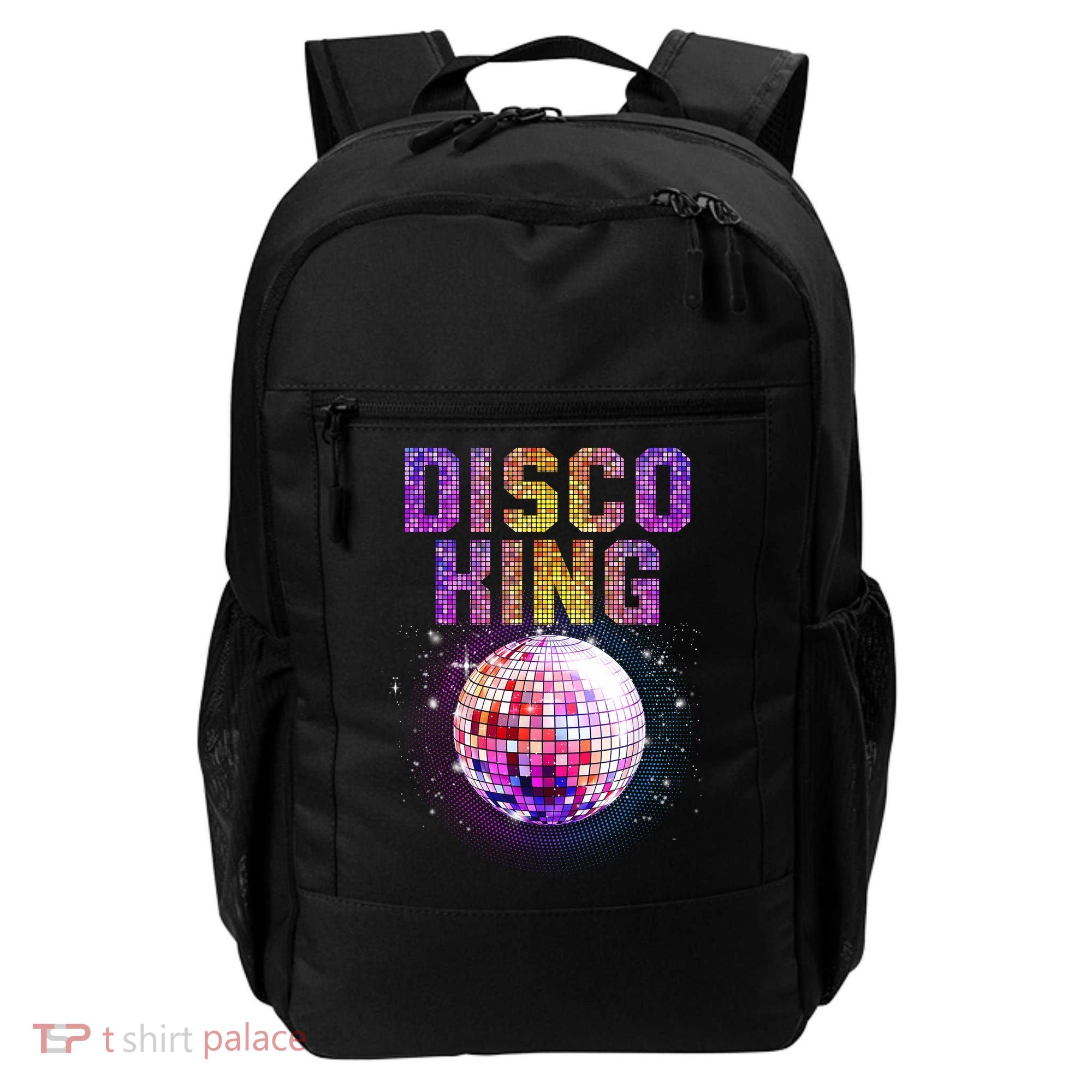 Best Disco Art Groovy Dance Music Disco Lover Backpack