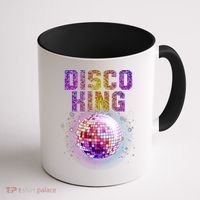 Best Disco Art Groovy Dance Music Disco Lover Coffee Mug thumb 1