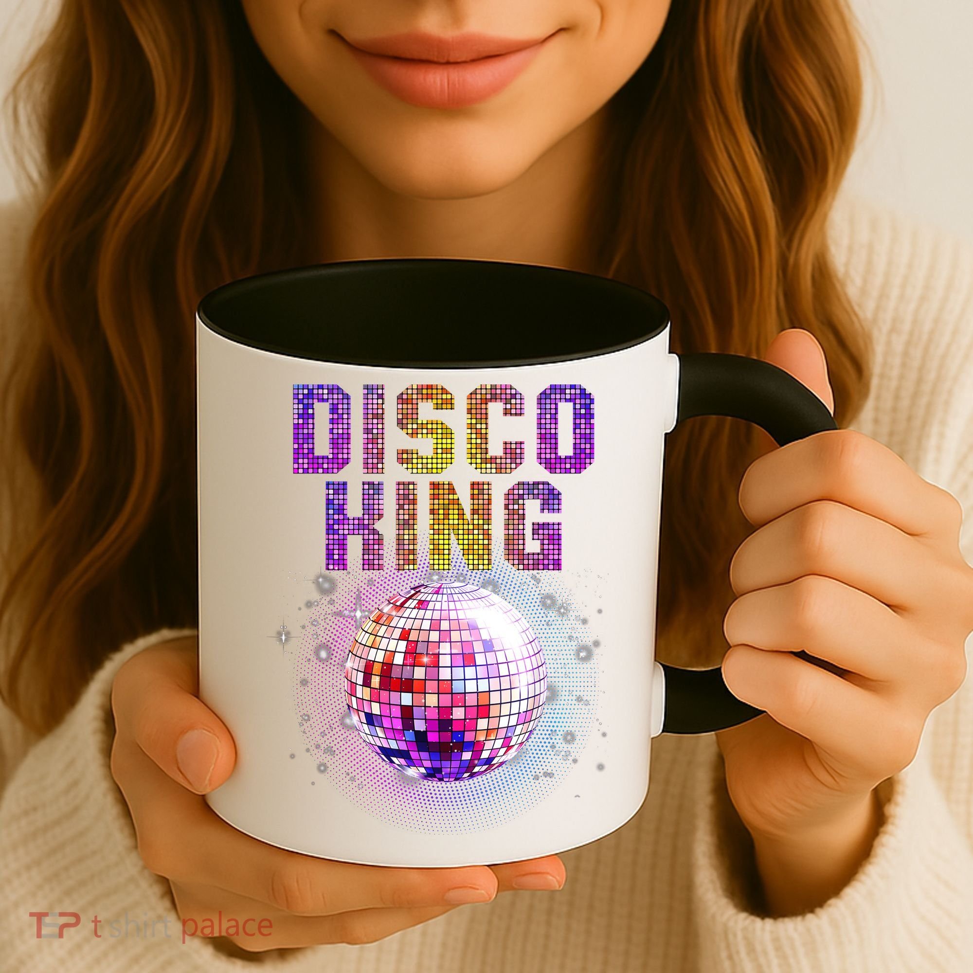 Best Disco Art Groovy Dance Music Disco Lover Coffee Mug