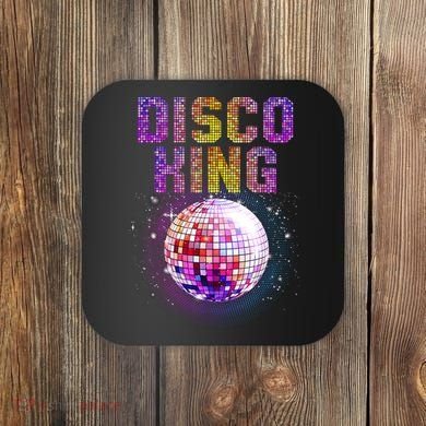 Best Disco Art Groovy Dance Music Disco Lover Coaster