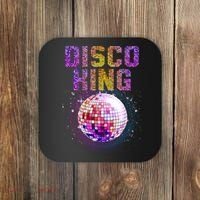 Best Disco Art Groovy Dance Music Disco Lover Coaster thumb 0