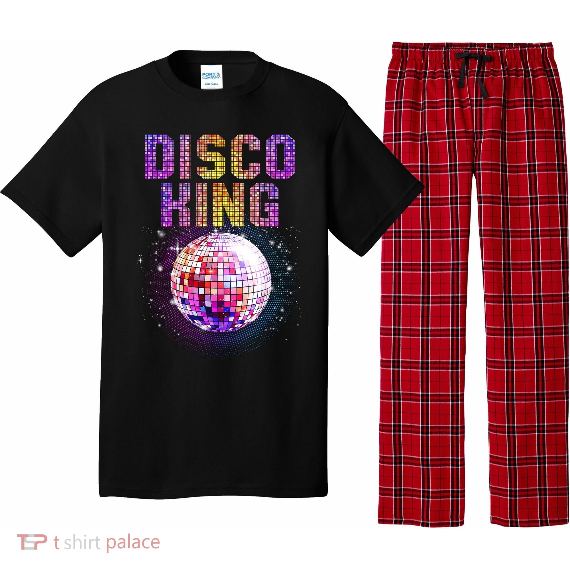 Best Disco Art Groovy Dance Music Disco Lover Pajama Set