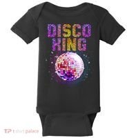 Best Disco Art Groovy Dance Music Disco Lover Baby Bodysuit thumb 0