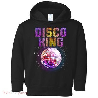 Best Disco Art Groovy Dance Music Disco Lover Toddler Hoodie