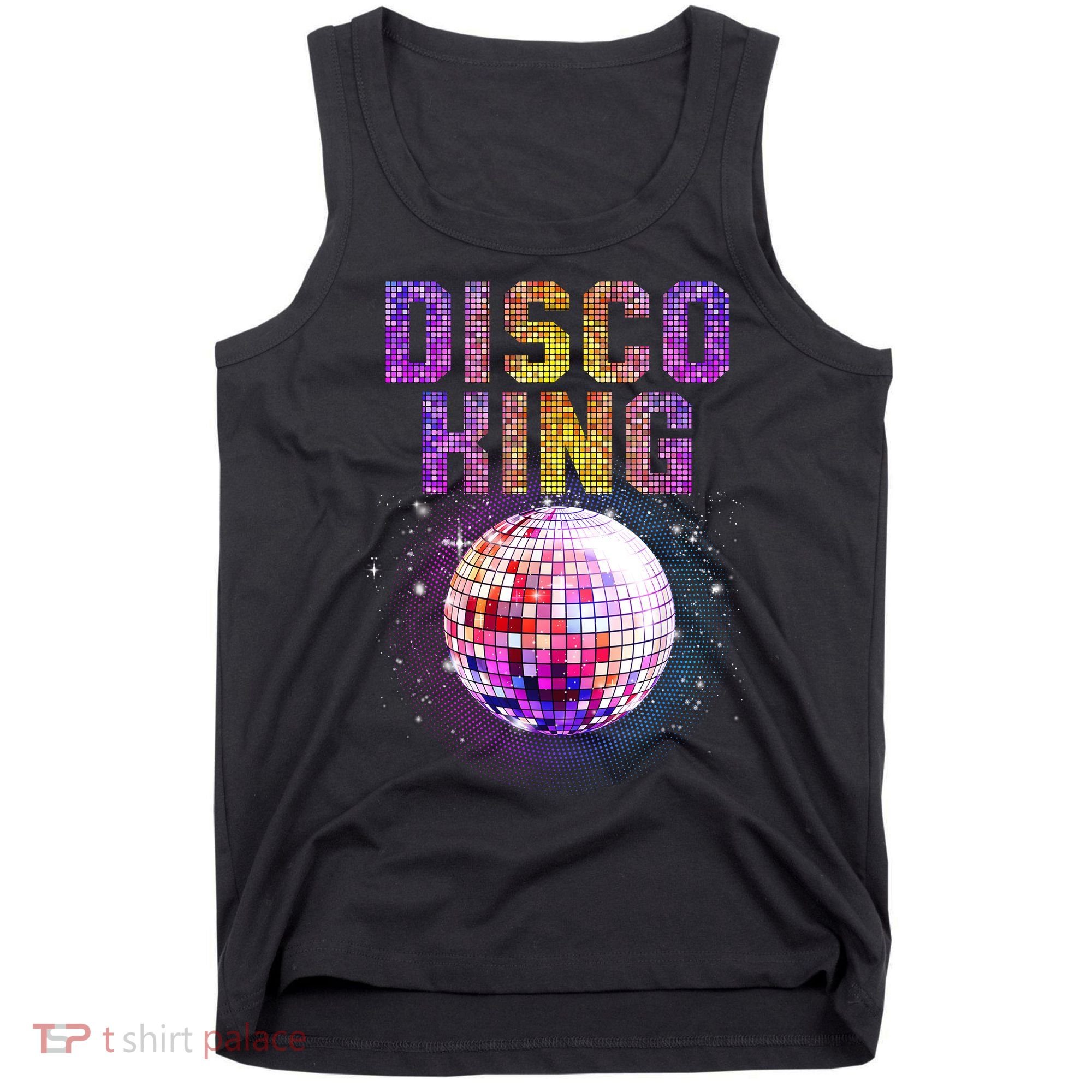 Best Disco Art Groovy Dance Music Disco Lover Tank Top