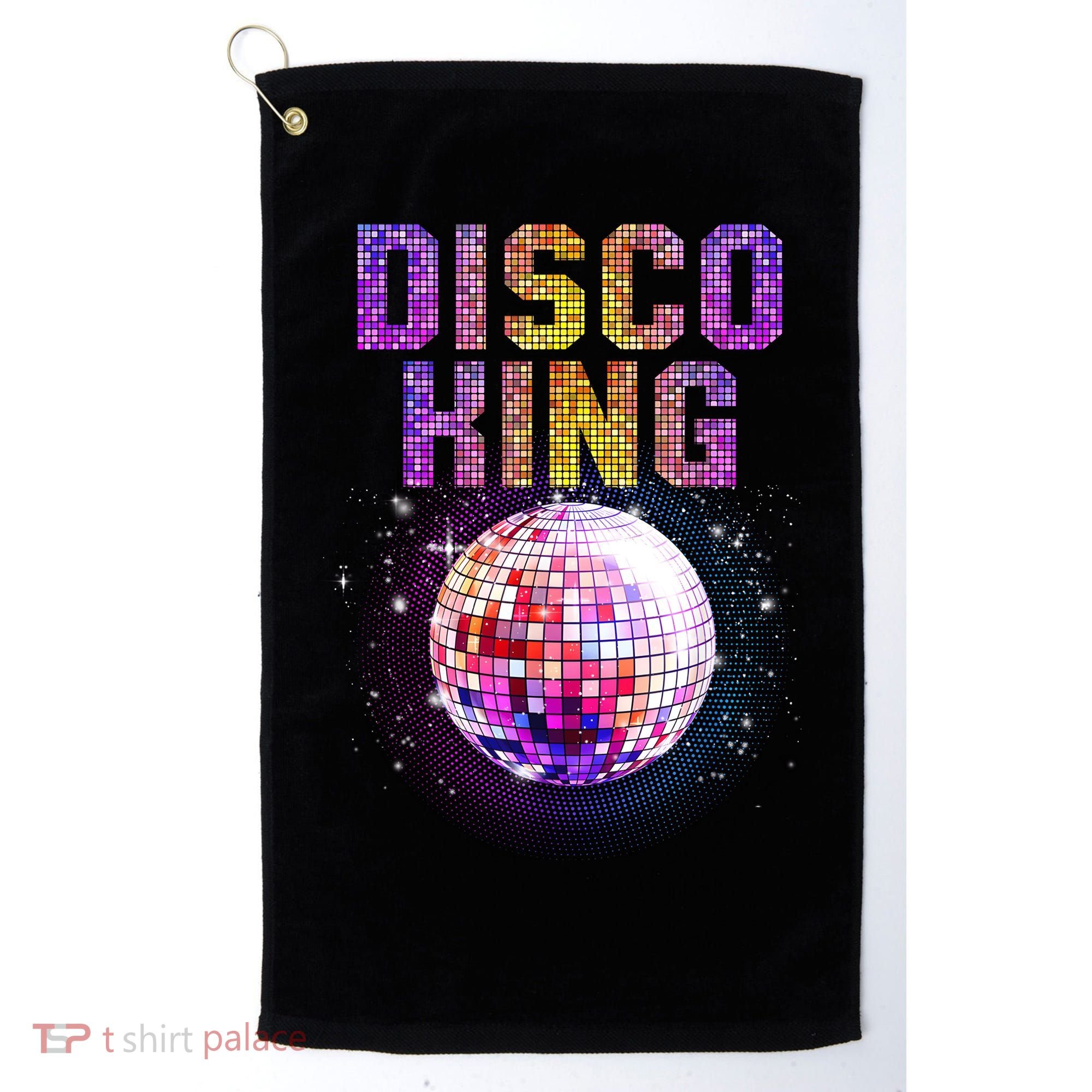 Best Disco Art Groovy Dance Music Disco Lover Golf Towel