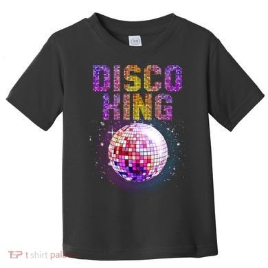 Best Disco Art Groovy Dance Music Disco Lover Toddler T-Shirt