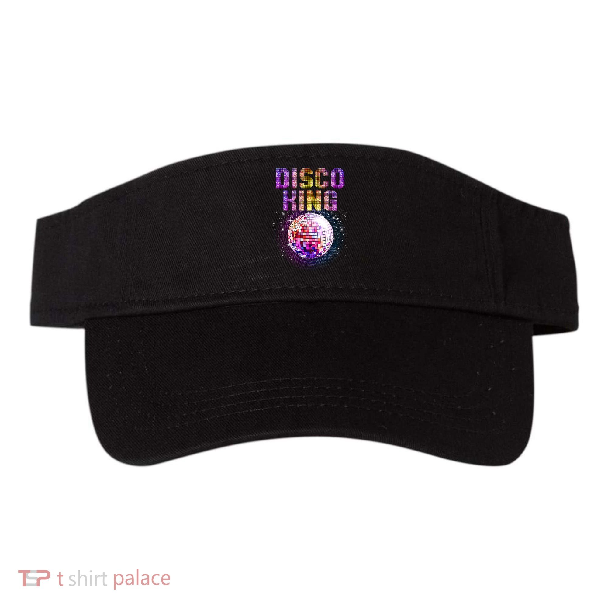 Best Disco Art Groovy Dance Music Disco Lover Visor