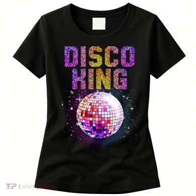 Best Disco Art Groovy Dance Music Disco Lover Women's T-Shirt
