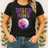 Best Disco Art Groovy Dance Music Disco Lover Women's T-Shirt thumb 2