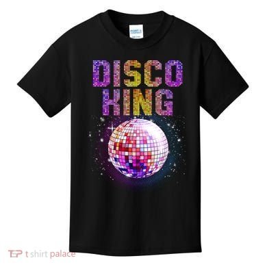 Best Disco Art Groovy Dance Music Disco Lover Kids T-Shirt