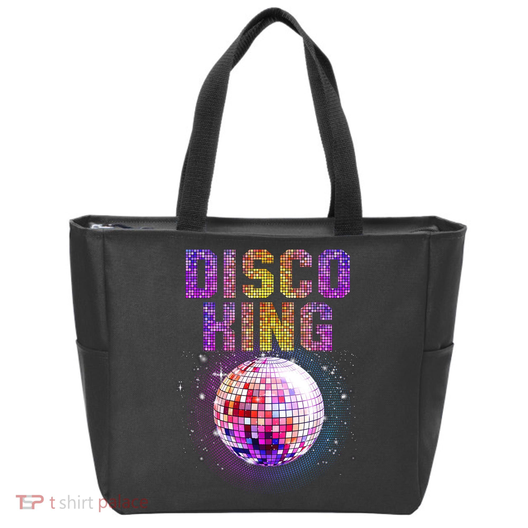 Best Disco Art Groovy Dance Music Disco Lover Tote Bag
