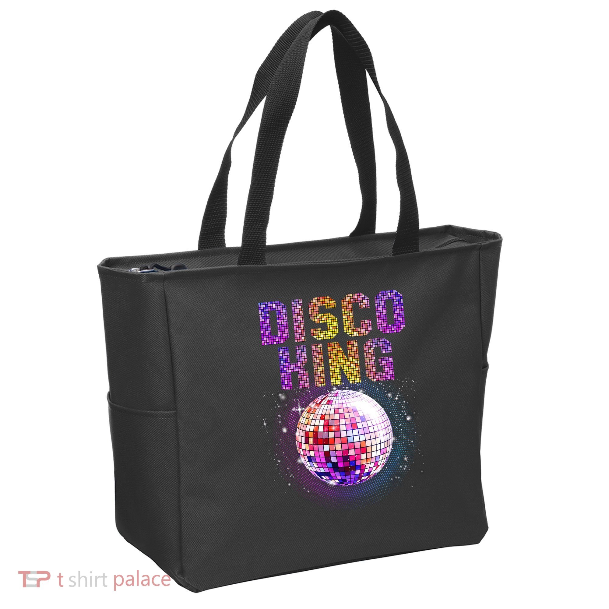 Best Disco Art Groovy Dance Music Disco Lover Tote Bag