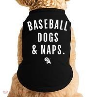 Baseball Dogs And Naps Doggie Tank thumb 0