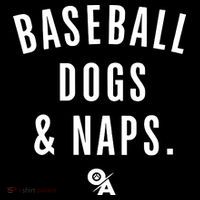 Baseball Dogs And Naps Toddler Hoodie thumb 2