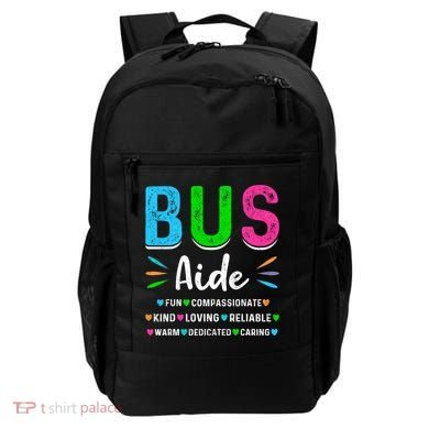 Bus Driver Aide Back To School Matching Group Squad Backpack