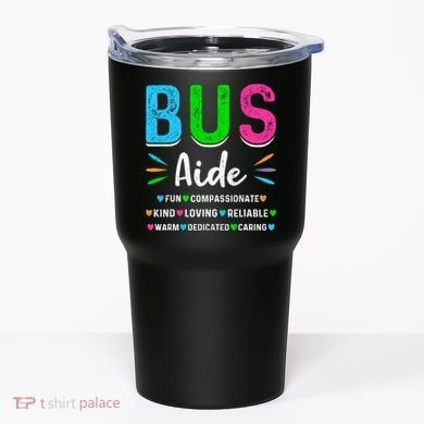 Bus Driver Aide Back To School Matching Group Squad Tumbler