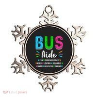 Bus Driver Aide Back To School Matching Group Squad Ornament thumb 0