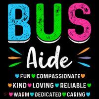 Bus Driver Aide Back To School Matching Group Squad Ornament thumb 1
