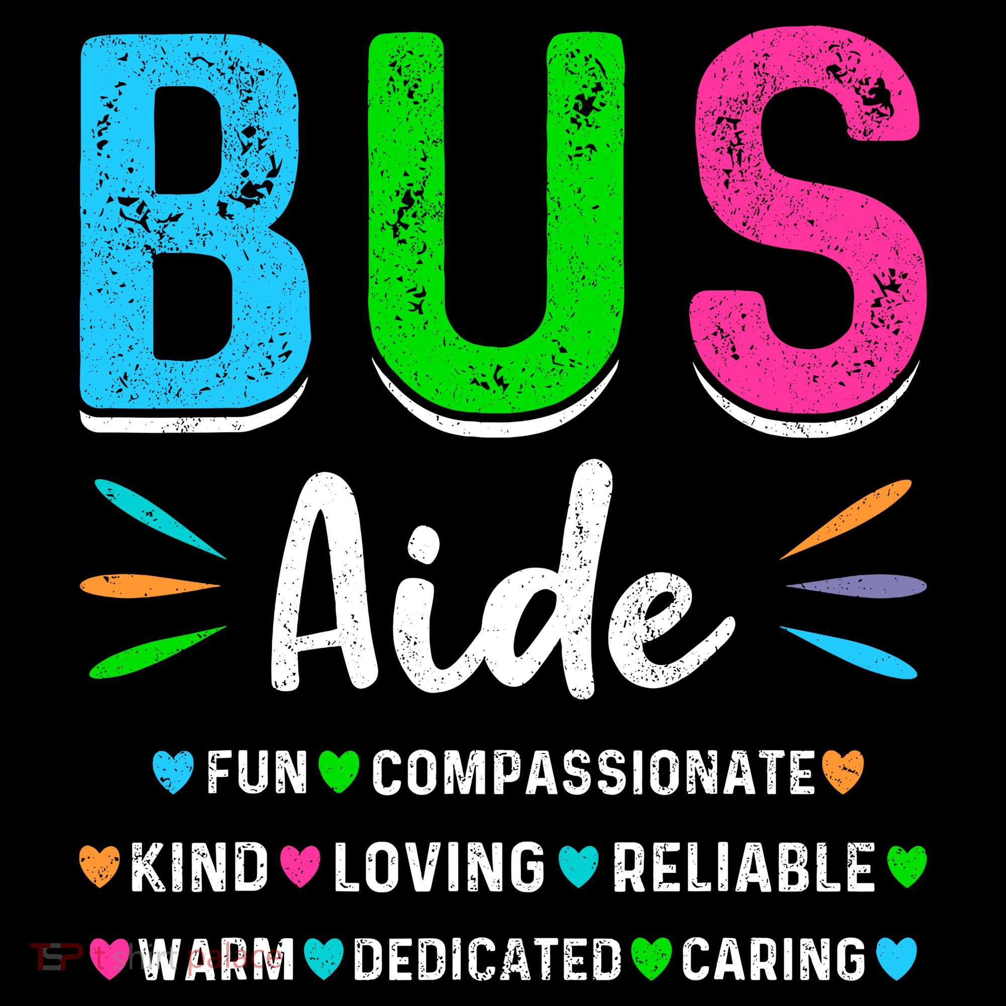 Bus Driver Aide Back To School Matching Group Squad Ornament