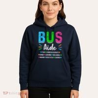 Bus Driver Aide Back To School Matching Group Squad Hoodie thumb 5