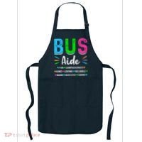 Bus Driver Aide Back To School Matching Group Squad Apron thumb 0