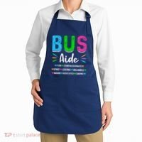 Bus Driver Aide Back To School Matching Group Squad Apron thumb 2
